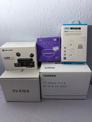 Pack Filmmaker: Sony ZV-E10 II Tamron y Accesorios