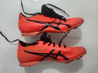 Zapatillas asics atletismo niño clavos talla 38