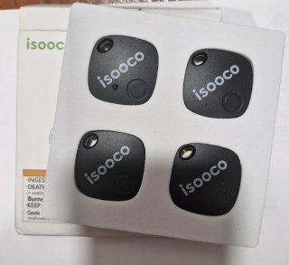 Set de 4 Localizadores Bluetooth isooco