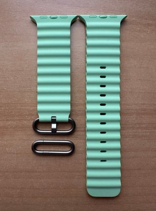 Apple Watch ULTRA 49mm. Neon Green Ocean Band