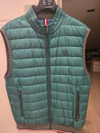 Chaleco Plumas El Ganso Talla M