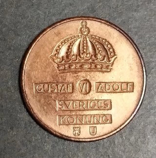 Lote de 6 monedas de Suecia