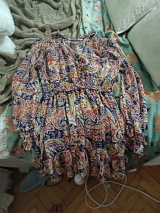 Vestido Zara Estampado