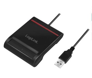 Lector Tarjetas Smart Card USB LogiLink