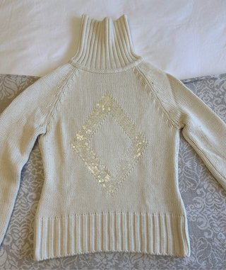 Jersey Lanidor Blanco Cuello Alto