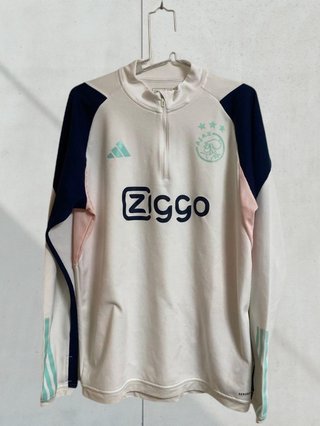 Chándal Ajax Adidas Blanco y Verde Talla M