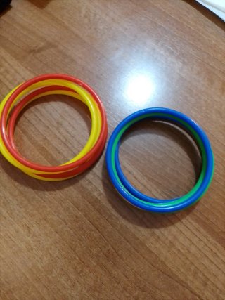 Set de 10 Aros de Mano y ejercitador de dedos