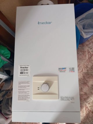 Calentador Neckar Blanco