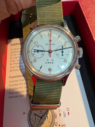 Reloj Cronógrafo Seagull 1963