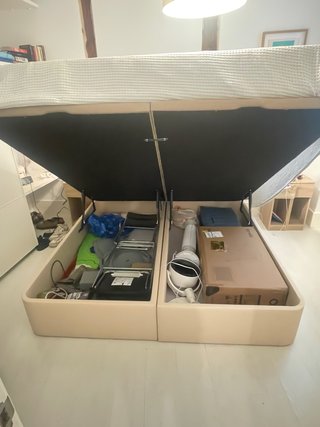 Cama King Size 180x200 Maxcolchon con Canapé