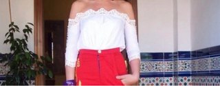 Camisa Blanca con Encaje