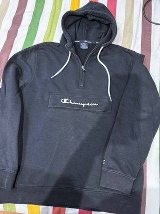 Sudadera Champion Negra Talla L