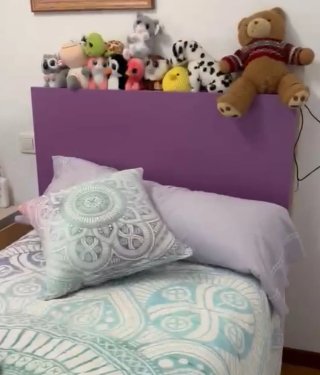 Cama nido con cabecero y USB