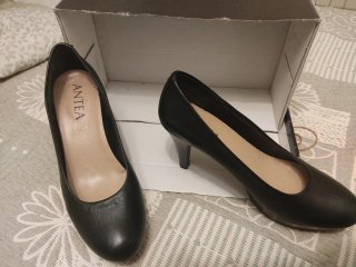 Zapatos de tacón negros Antea