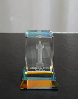 Figura de Cristal Cristo del Otero Palencia