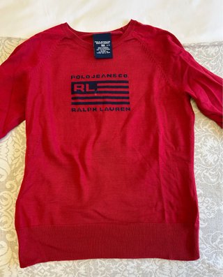 Jersey Rojo Polo Jeans Co. Ralph Lauren