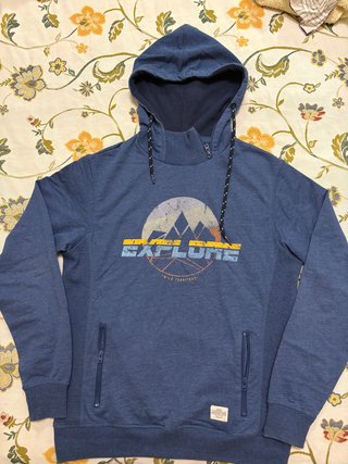 Sudadera Easy Wear Explore Azul Talla M