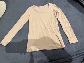 Camiseta Manga Larga Rosa Palo