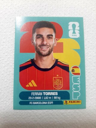 CROMO FERRÁN TORRES MUNDIAL 2026