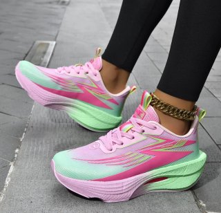 Deportivas Rosa y Verde