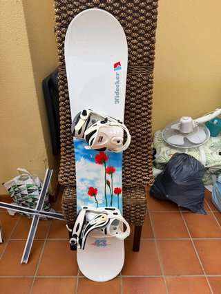 Tabla de Snowboard Nidecker con Fijaciones