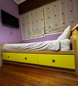Cama Nido 90x190cm con Cajones