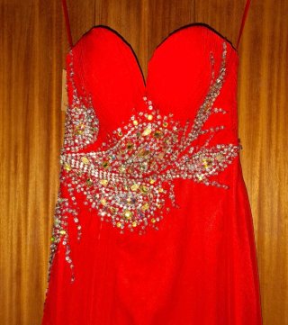 Vestido de Fiesta Barbarella Luxe. Talla S.