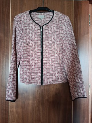 Cazadora Estampada con Cremallera