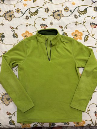 Forro polar Quechua verde talla s aprox