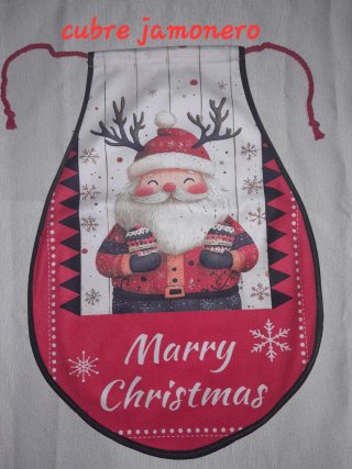 Cubre Jamonero Navideño