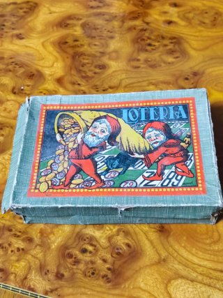 Juego de Lotería Antiguo años 1920-1940