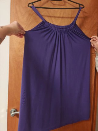 Vestido Morado y otro granate