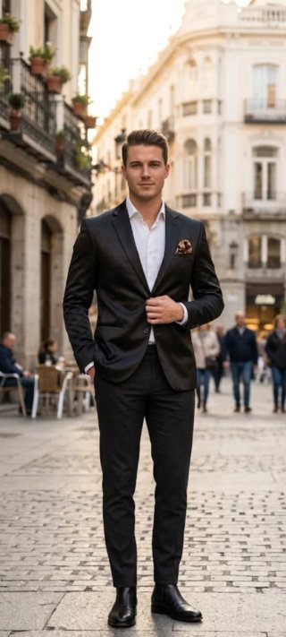 Americana Zara Negra
