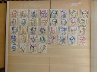Lote de Sellos Alemania Mujeres Célebres