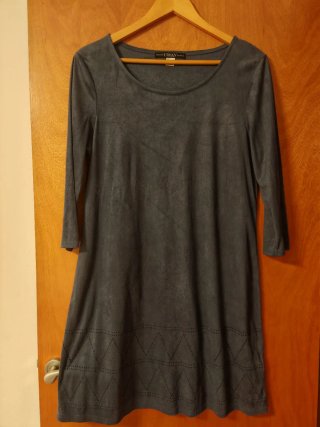 Vestido Gris Koran Talla L