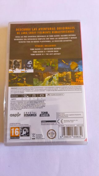 Tomb Raider I-III Remastered (Nintendo Switch)
