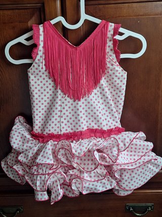 Vestido de flamenca niña 1-3 años