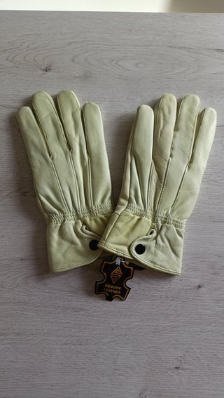 Guantes de piel auténtica