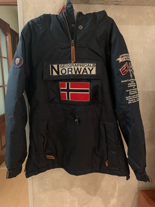 Cazadora Geographical Norway Azul Talla M