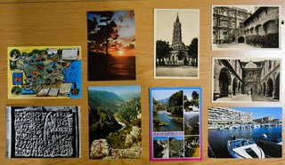 Lote de 130 postales de Francia Occitania