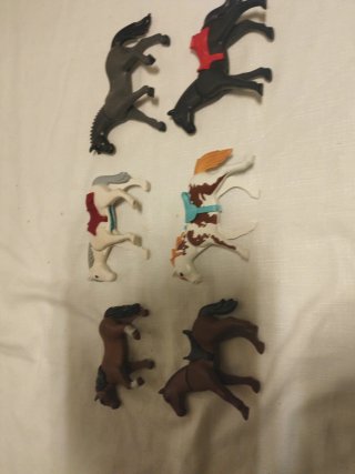 Set de 6 Caballos Playmobil