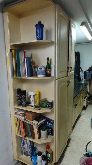 Encimera y Muebles de Cocina Antigua