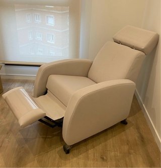 Sillón Relax Waterproof Beige reclinable
