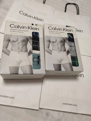 2 Pack 3 Bóxers Calvin Klein Talla L