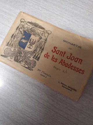 Lote 20 Postales Antiguas Sant Joan de les Abadess