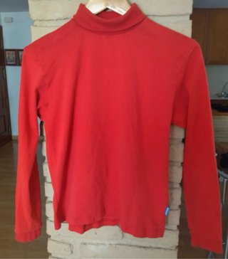 Jersey de Cuello Alto Rojo