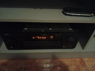 Amplificador Yamaha Negro