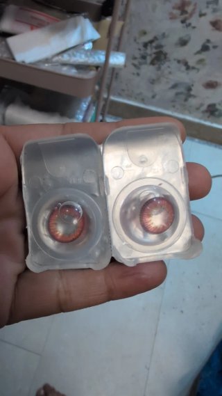 Lentillas de Halloween Rojas