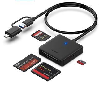 Lector Tarjetas de memoria BENFEI USB-C/USB 4 en 1