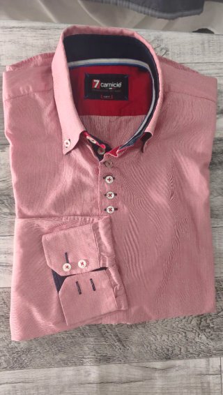 Camisa 7camicie Roja Talla M